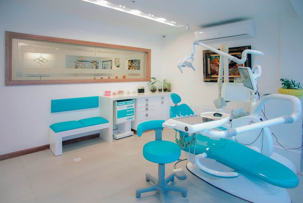 Modern dental clinic interior